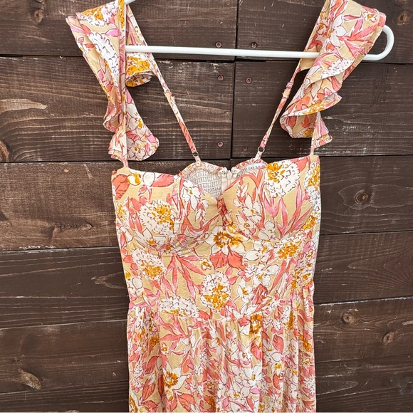 DRESS FORUM LOS ANGELES FLORAL PRINT DRESS SIZE L - Picture 3 of 9